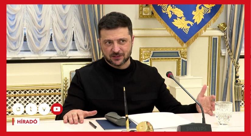 Magyarul üzent Zelenszkij Magyar Péteréknek a győzelem után
