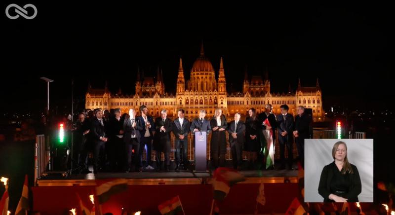 Magyar Péter: visszavettük a hazánkat