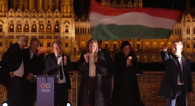 Kétharmados Tisza-győzelem – NER megy a levesbe – Magyar Péter elszámoltatást és megbékélést ígért