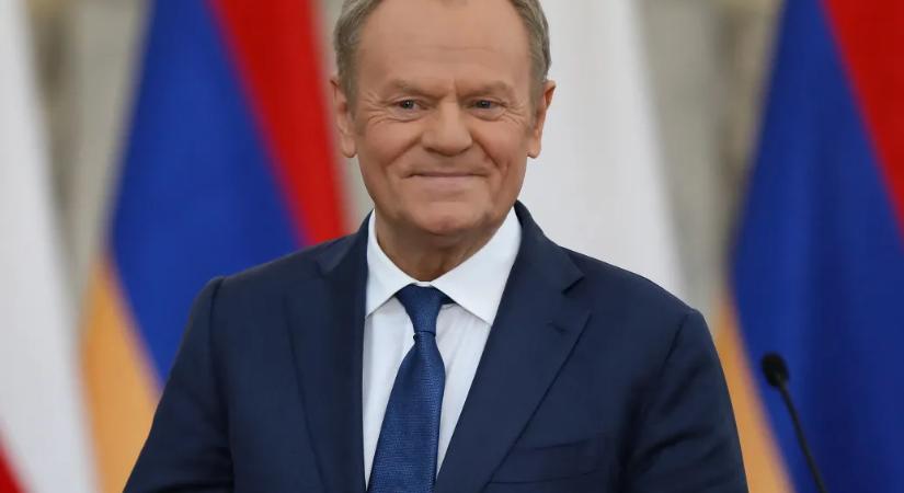 Donald Tusk is üdvözölte a Tisza győzelmét