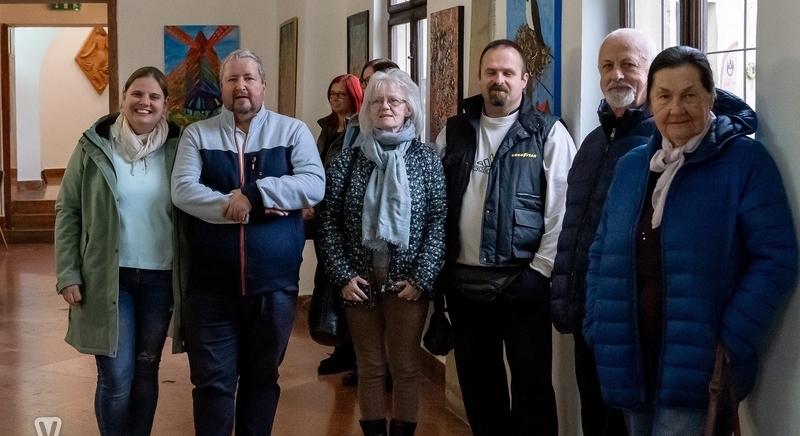 Ecsettel, ösztönből a lélekig - Bárány Mária festménykiállítása Sárváron