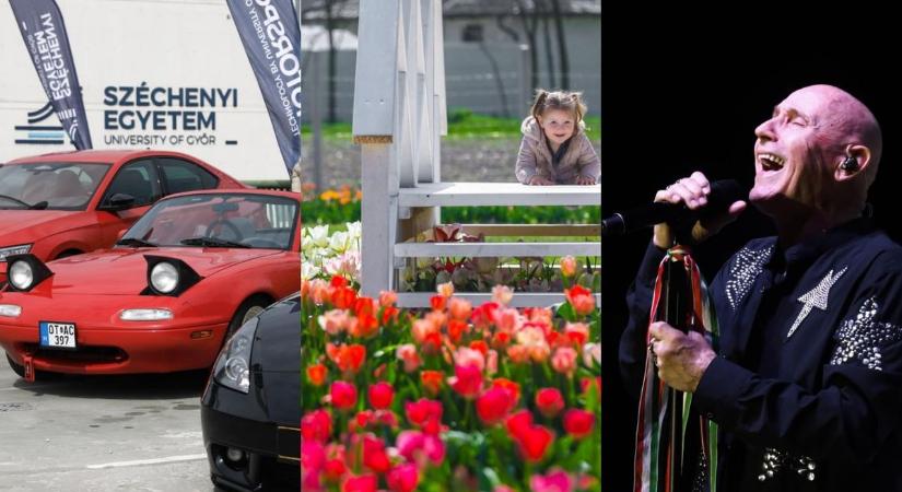 Autócsodák, tulipánkert, Edda koncert - TOP 5 galéria a hétvégéről
