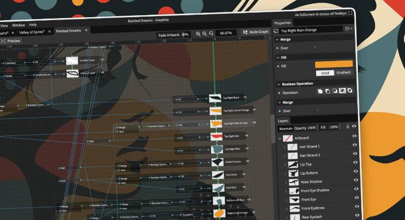 Döbbenetesen jó vektorgrafikai program a böngészőben, ingyen
