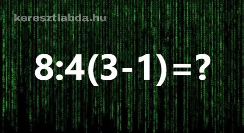 Napi matek feladat: Ez az egyenlet a felnőttek felét is megbuktatja