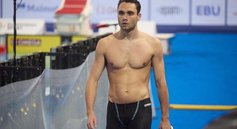 Ütős hír érkezett Milák Kristófról