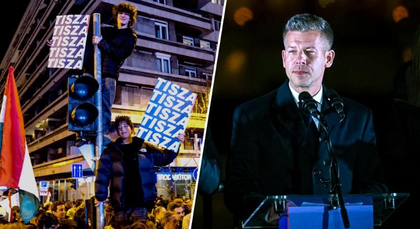 „Európa újra büszke lehet ránk” – Örömmámor a Tisza eredményváróján