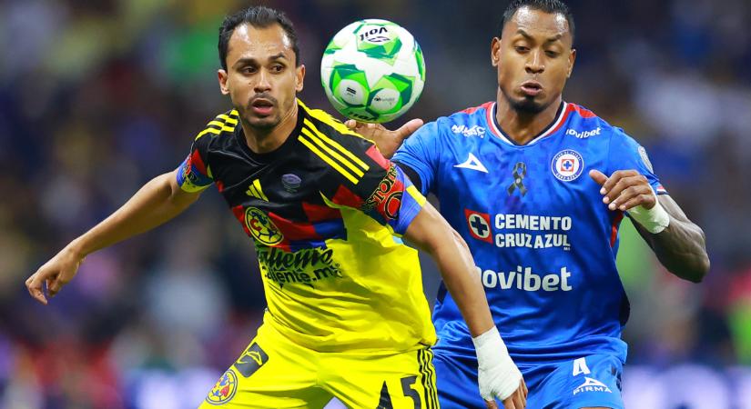 Liga MX: döntetlent hozott a Club América és a Cruz Azul fővárosi rangadója – videóval