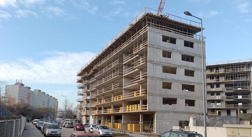 Hiába épült több épület, nem remekelt az építőipar