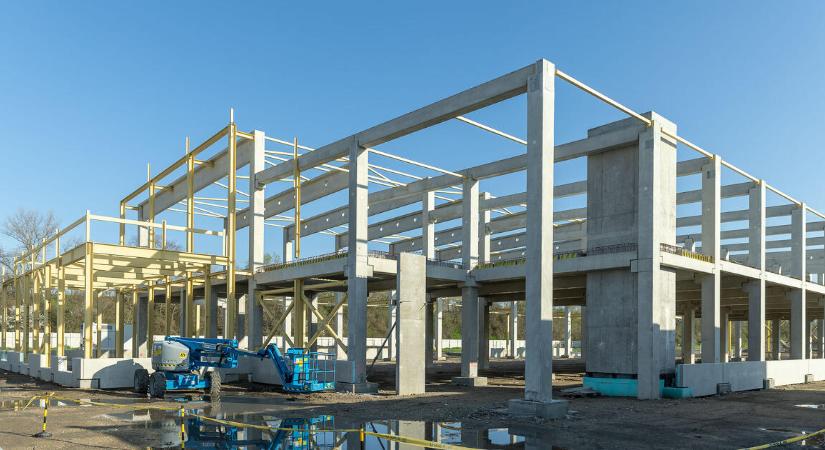 Nem tudott bővülni az építőipar, bár egyre több épületet húznak fel