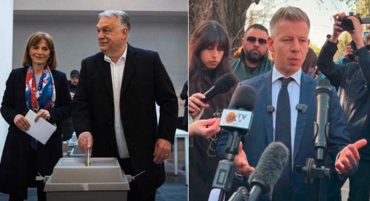 Orbán is, Magyar is szavazott