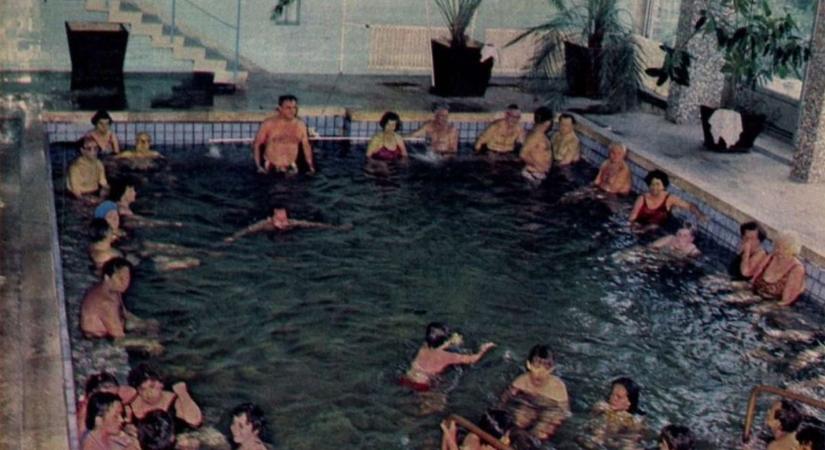 Sárvári fürdő: retró fotókon a régi idők hangulata