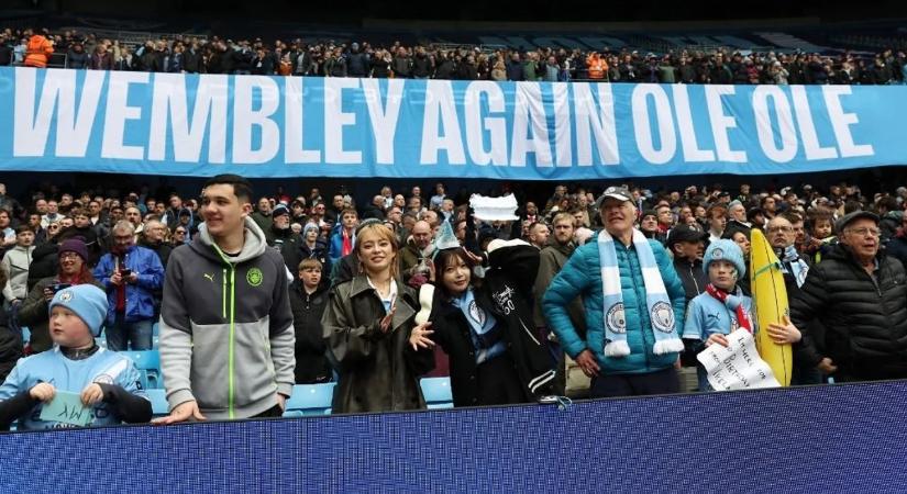 A Manchester City szurkolói alaposan kigúnyolták az Arsenalt