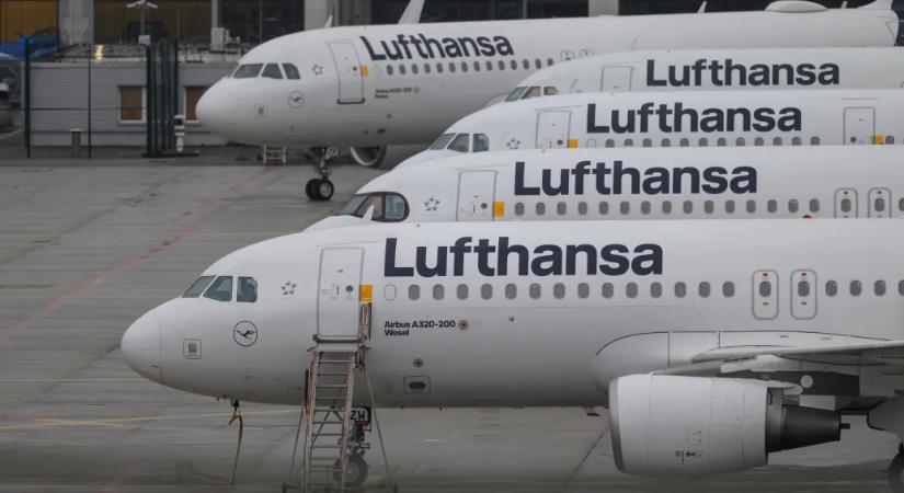 A pilóták sztrájkja miatt sorra törli a budapesti járatait a Lufthansa