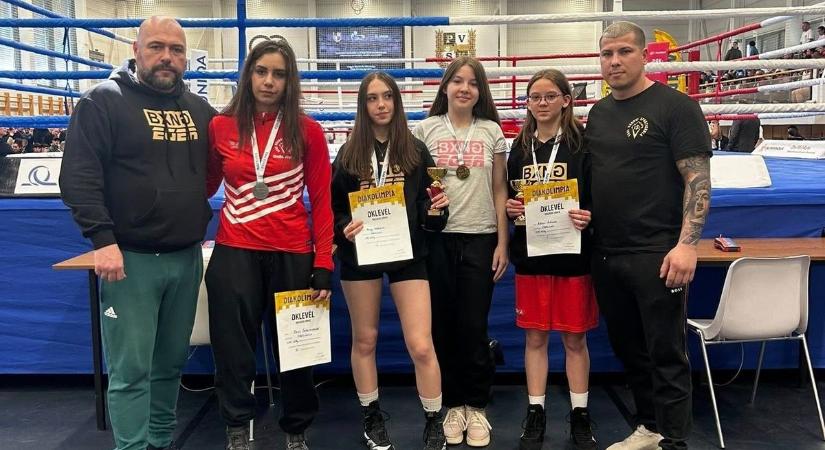 Diákolimpia: Pécsett taroltak az egri ökölvívók