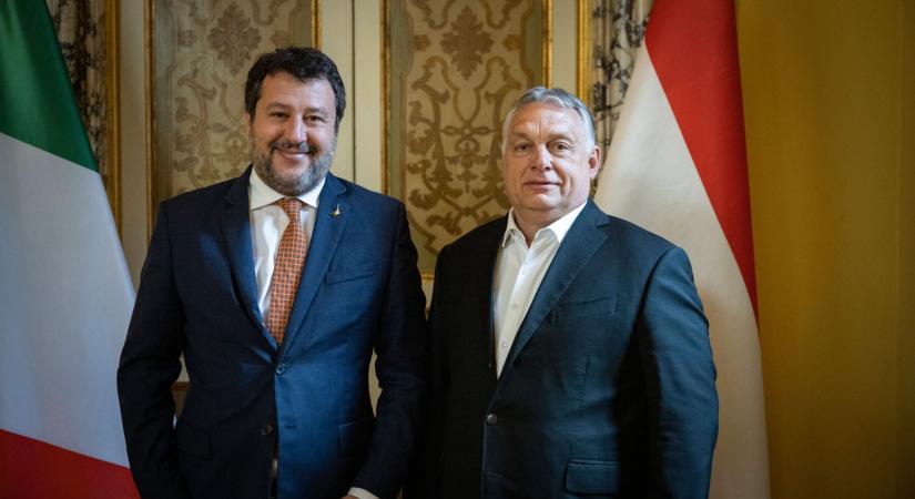 Salvini: Orbán leckét adott demokráciából azzal, ahogyan elfogadta az eredményt