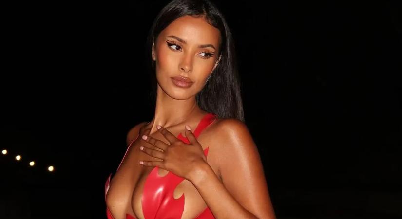 A portugál sztárfocista szexi barátnője is megjelent Tyson Fury meccsén