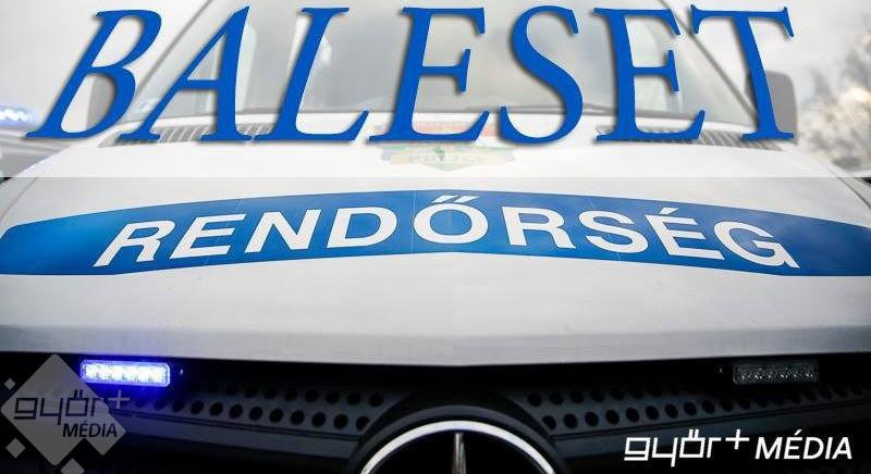 Karambol történt a 85-ös főúton