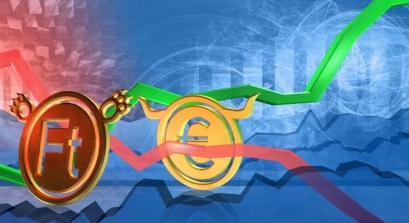 Történelmi szint közelében a forint az euróval szemben