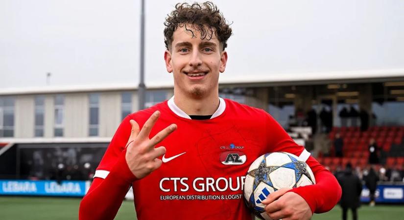 Kovács Bendegúz bekerült az AZ Alkmaar nemzetközi keretébe