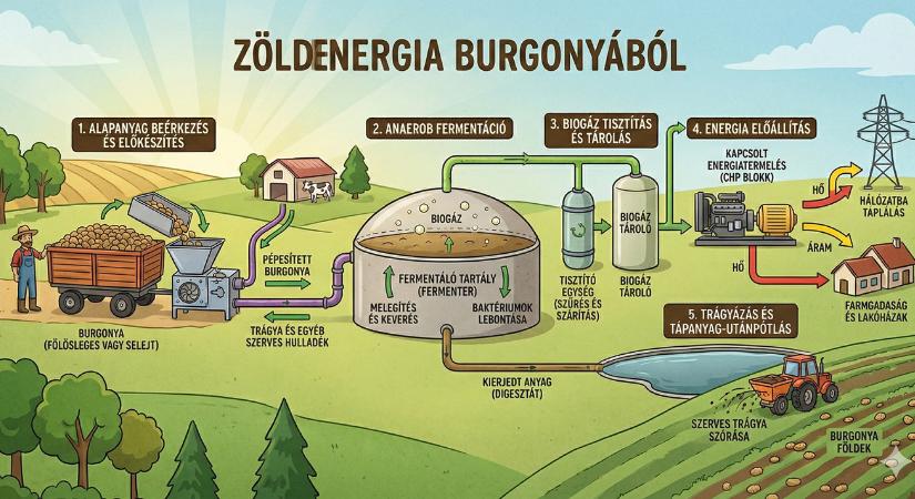 Pénzzé teszik a raktárban rohadó burgonyát, de leesik az állad tőle, hogyan