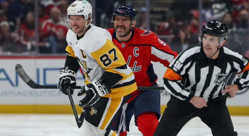 NHL: századik meccsét vívta egymás ellen Ovecskin és Crosby