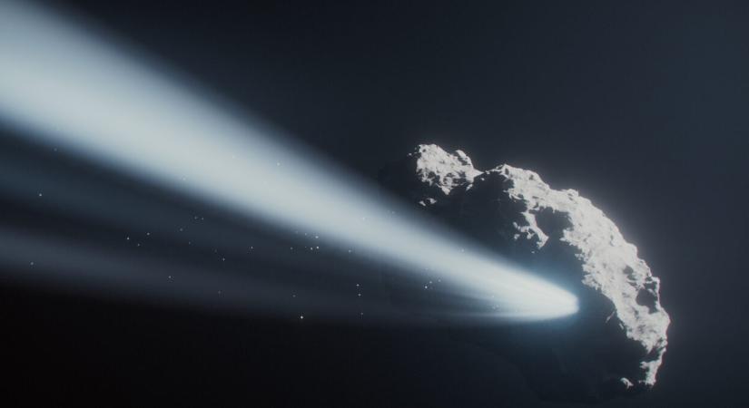 Sosem sikerült még ilyesmit megfigyelni: egy üstökös az ellenkező irányba kezdett pörögni