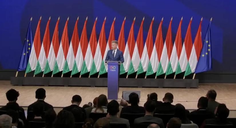 Magyar Péter Nemzetközi sajtótájékoztatóját az M1 élőben közvetítette