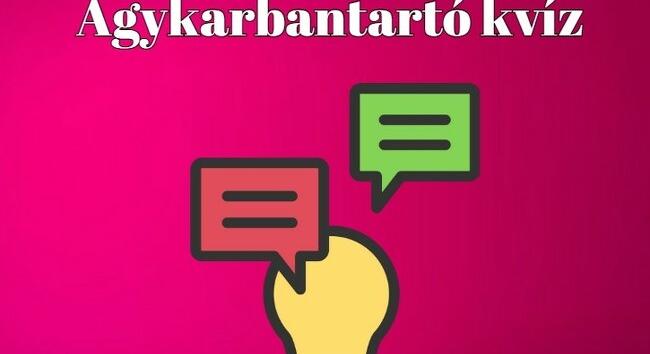 Élesítettük a legfrissebb kvízt is. Indulhat az agykarbantartás!