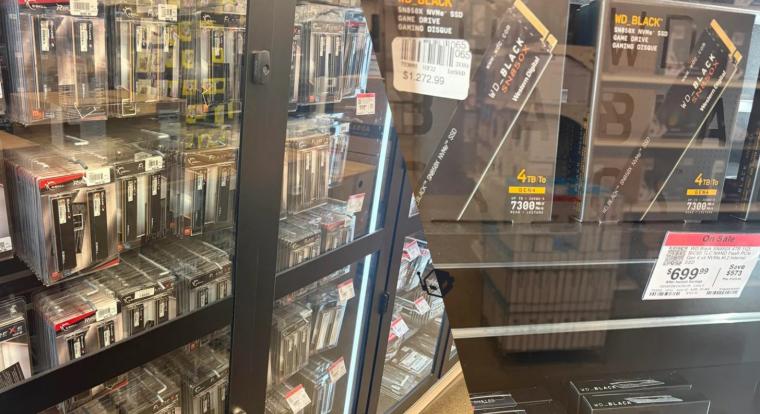 Tele a polc, mégis horroráron megy a RAM és az SSD a Micro Centernél