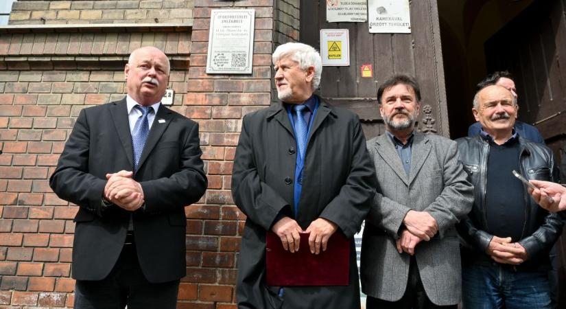 Emléktáblát kapott a győri Jedlik - fotók
