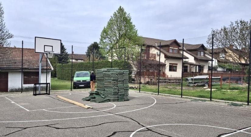 Megújul az Erkel Ferenc utcai sportpálya és környezete