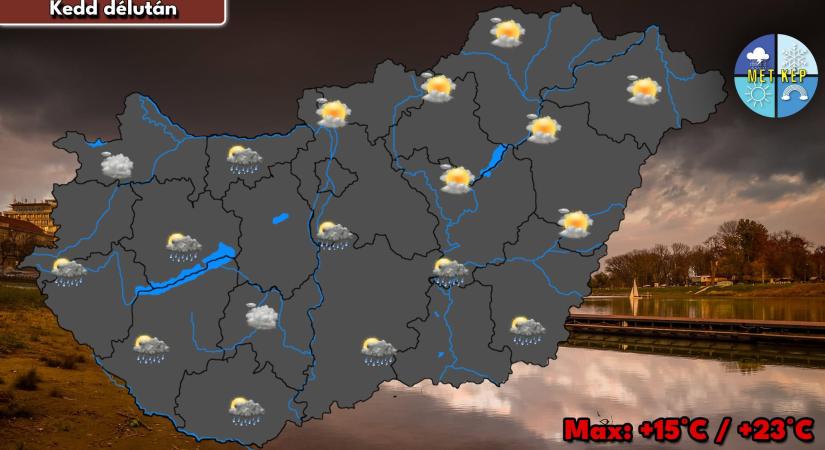 Enyhe, de változékony idő várható