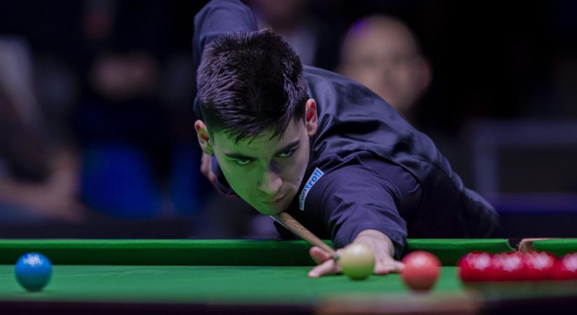 Révész Bulcsúnak véget ért a sznúker-vb