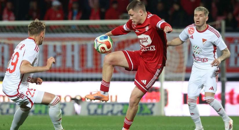 Egyenlő erők küzdelme: döntetlen a Kisvárda és a DVSC meccsén