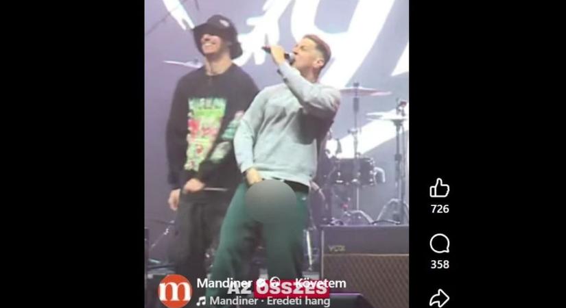 Ismét üzent Gulyás Gergelynek a tiszás heremutogató énekes