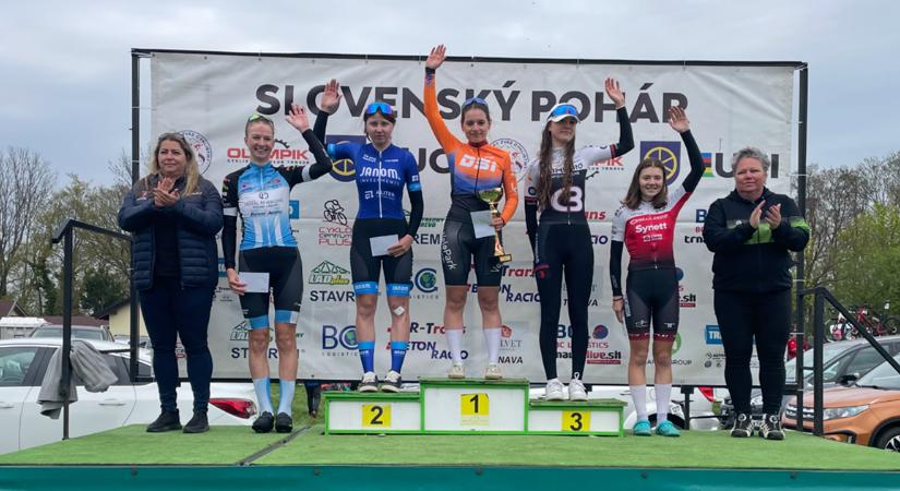 Nagy győzelmet aratott Szlovákiában a fiatal debreceni kerekes