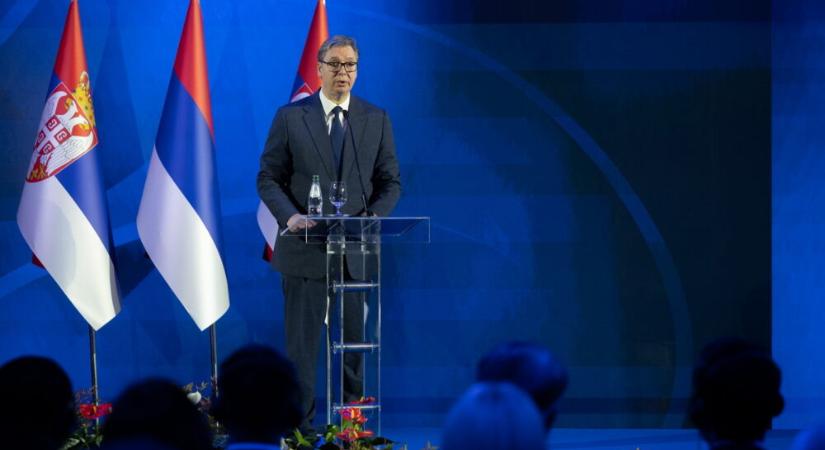 Szerbia elnöke reagált Magyar Péter szavaira