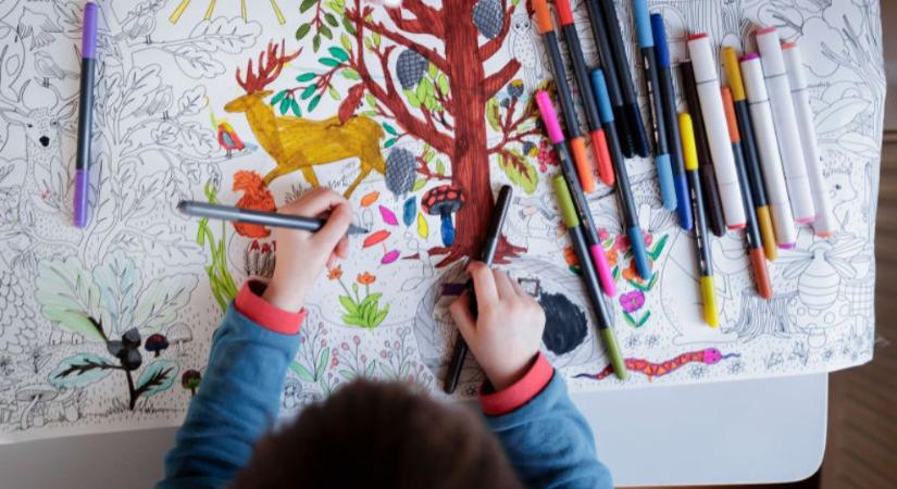 A tanulmányok szerint a gyakran rajzoló gyereknek jobb a memóriája