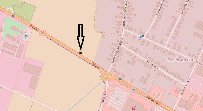 Hármas karambol Kazincbarcikánál