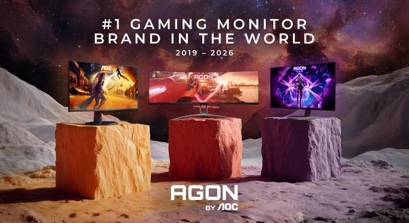 Az AGON by AOC Európa első számú gaming monitor márkájaként megerősíti pozícióját