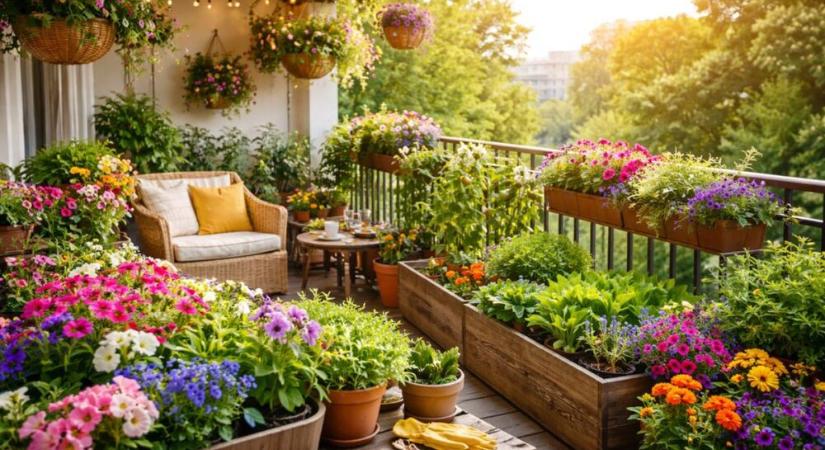 Balkonkertész vagy? Ezek a feladatok várnak rád áprilisban