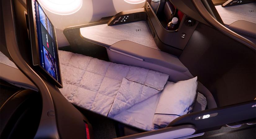 Új generációs üzleti ülések érkeznek a Delta szélestörzsű gépeire