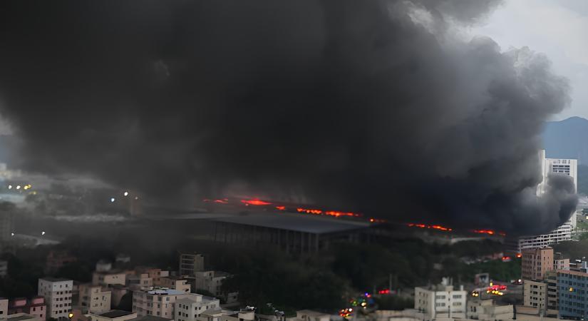 Hatalmas tűz volt a BYD egyik kínai gyárában