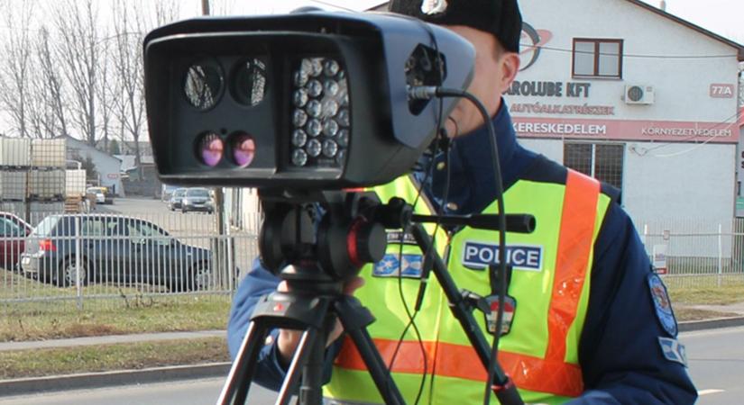 Kiadták a listát, itt mérnek a rendőrök a 24 órás hazai traffipaxrazzián