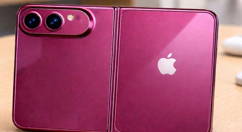 Itt az első valódi kép az összehajtható képernyős iPhone 18 kinézetéről