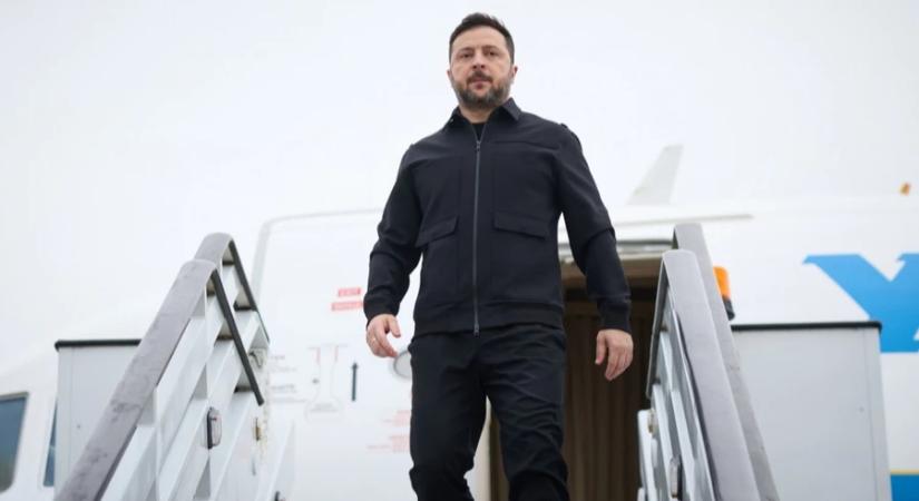 Zelenszkij Németországba érkezett, ahol Merz kancellárral fog találkozni