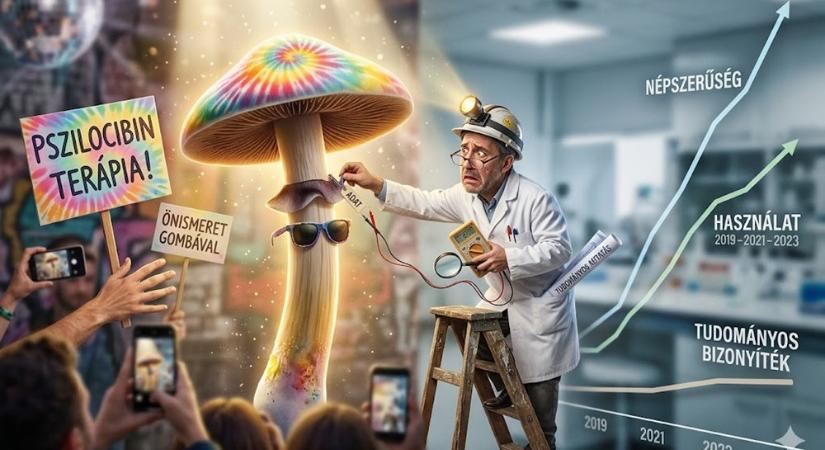Varázsgombák a reflektorfényben: a pszilocibin népszerűbb, mint valaha, de a tudomány még csak most próbál felzárkózni