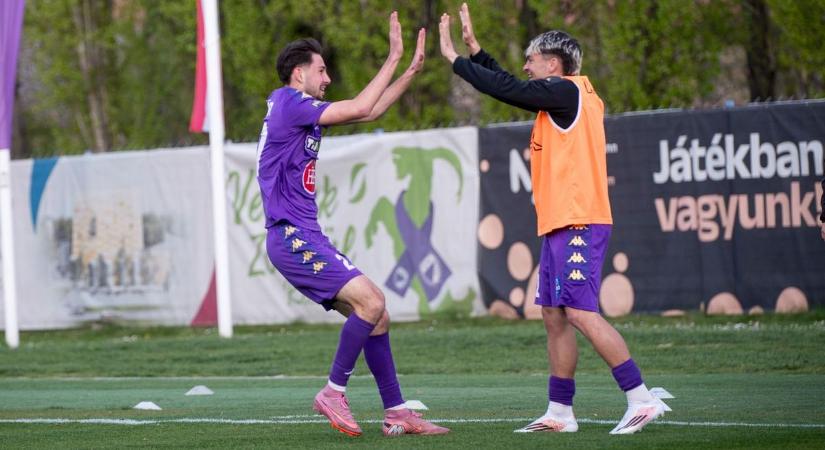 Bolgár Botond első gólját szerezte a felnőttek között  videó