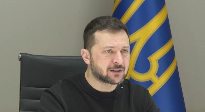 Zelenszkij a fény győzelmét ünnepli a sötétség felett a magyar választások kapcsán