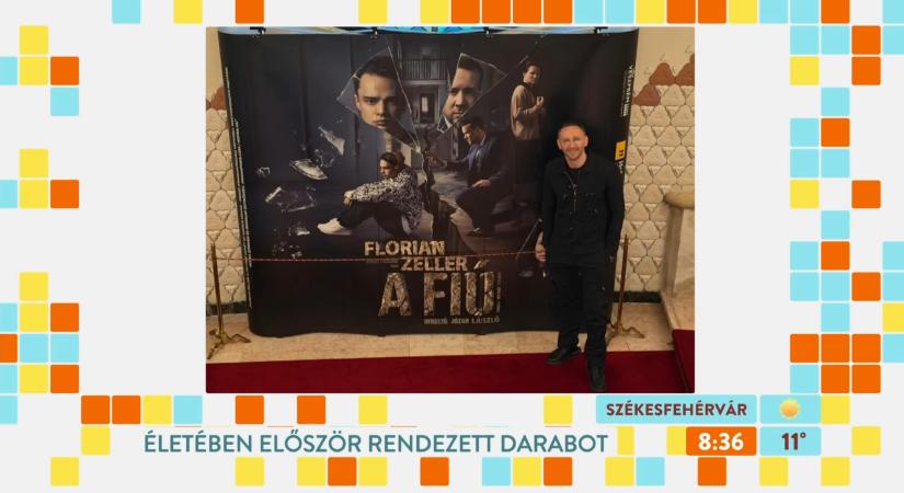 Hatalmas siker: rendezőként debütált Józan László